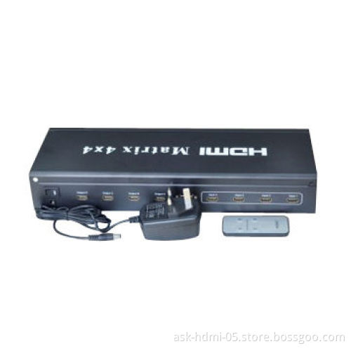 HDMI 4x4 Matrix with RS232 Port